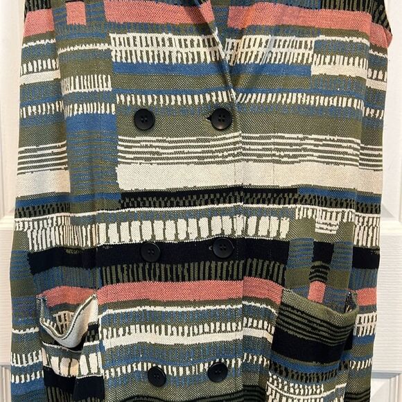 Aldo Martins Gap Printed Double Breasted Vest Size M - Picture 4 of 13